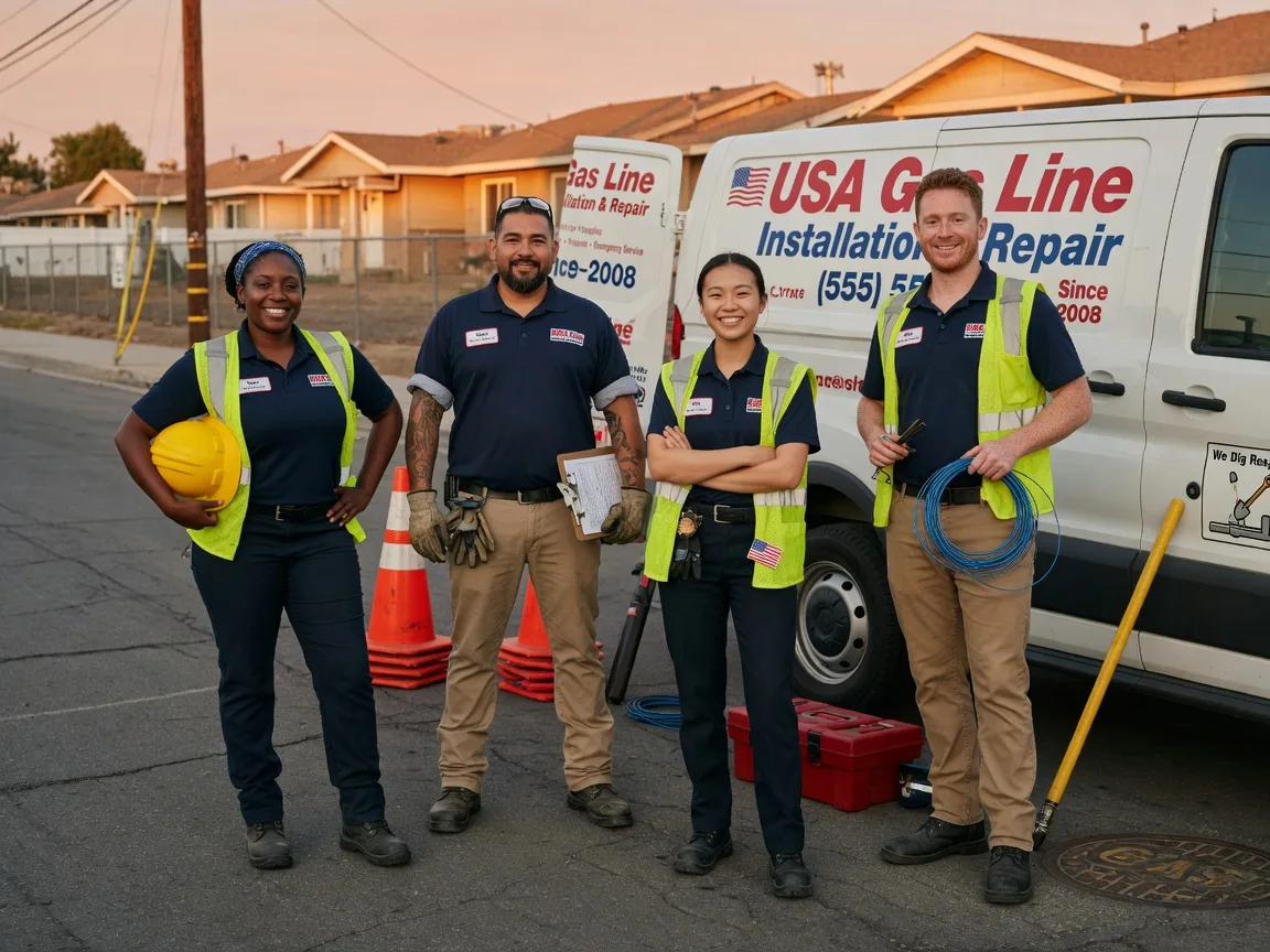 Gas Line Installation company in Camptonville, CA